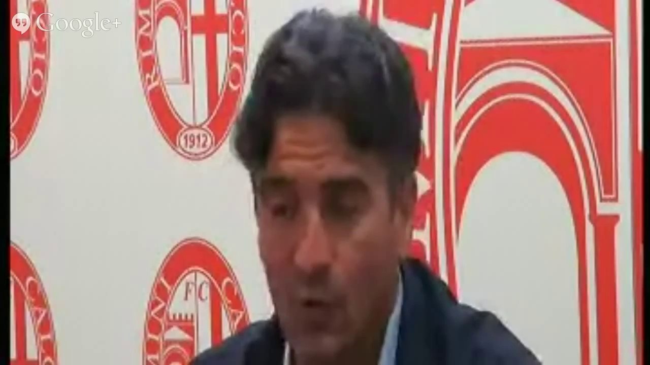 Cacioli al Rimini calcio:  conferenza stampa in diretta su Altarimini