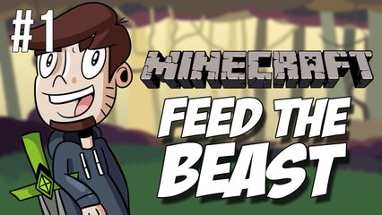Let's Play Minecraft | FEED THE BEAST | Episode 1