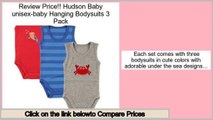 Best Hudson Baby unisex-baby Hanging Bodysuits 3 Pack