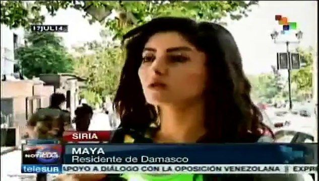 Sirios respaldan liderazgo de Bashar Al Assad