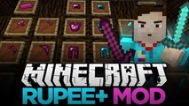 Minecraft Mod Showcase - RUPEE  MOD - NEW TOOL'S, WEAPONS & MORE!!!