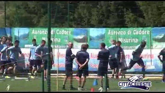 ALLENAMENTO MATTINA - 18 LUGLIO 2014 - SS LAZIO AURONZO