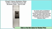 Best Price Celsius Bottleless Water Cooler in Fluted Aluminum with Brushed Finish - Hot & Cold