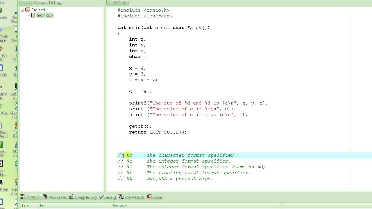 C Programming Tutorial # 11 - Inputting - Part 1