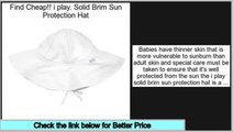 Find Cheap i play. Solid Brim Sun Protection Hat