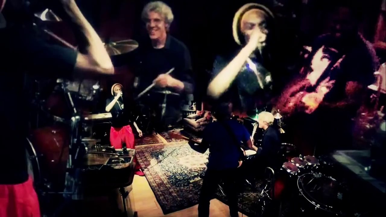 Snoop Dogg (Lion), Stewart Copeland & Armand Sabal Lecco at the Sacred Grove