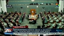 27 australianos iban a bordo del avión malasio siniestrado