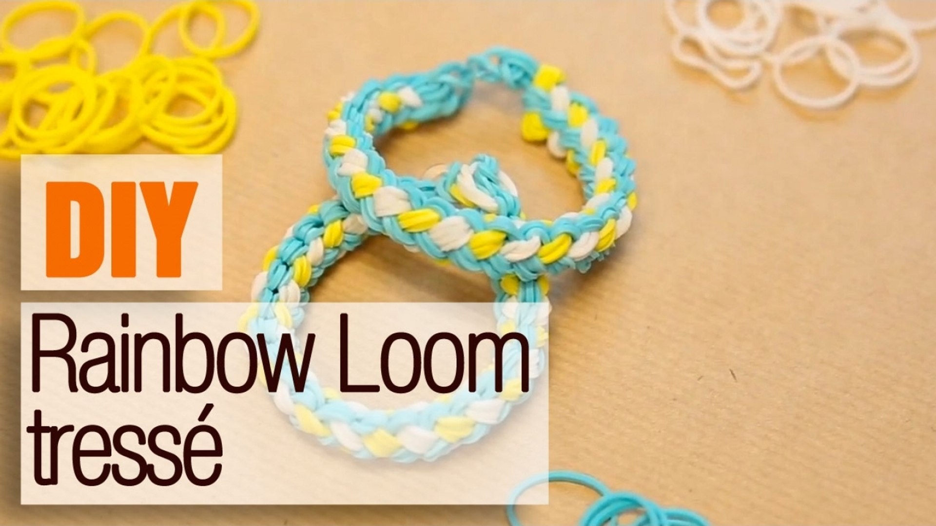 Bracelet élastique tressé Rainbow Loom - DIY bijou - Vidéo Dailymotion