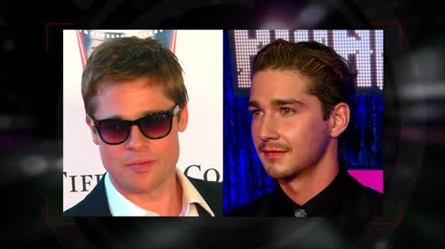 Brad Pitt podría estar ayudando a Shia LaBeouf a lograr la sobriedad