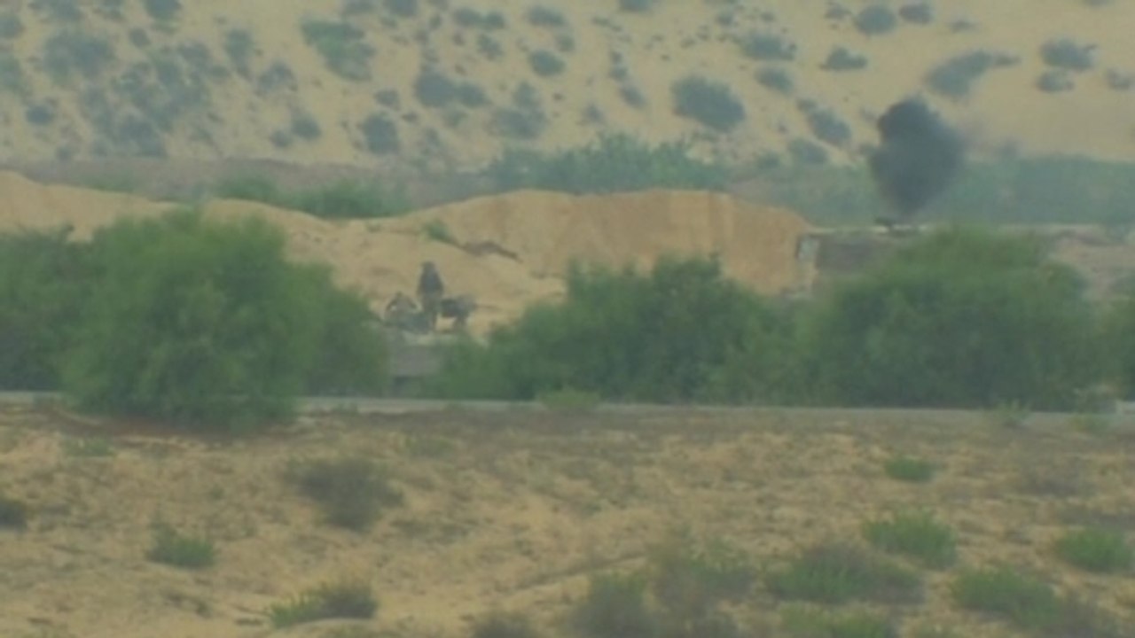 Israeli tanks move into Gaza in ground offensive