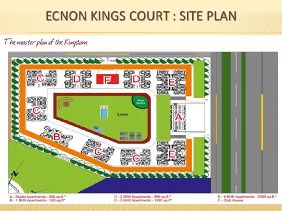 Ecnon Kings Court Residential Apartments Yamuna Expressway