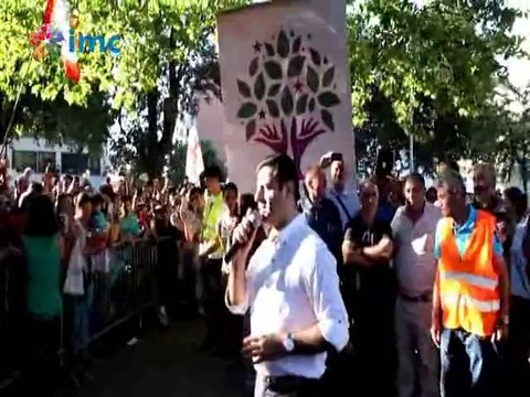 Demirtaş: 'Kürt'ün hakkını Türk, Türk'ün hakkını Kürt savunacak'