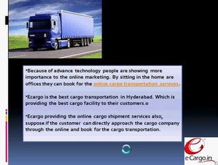 Cargo Transport Companies India