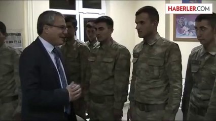 Vali Deniz, jandarma karakolunu ziyaret etti -
