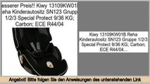 Beste Bewertungen Kiwy 13109KW01B Reha Kinderautositz SN123 Gruppe 1/2/3 Special Protect 9/36 KG; Carbon; ECE R44/04