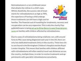 The Cost of Retinoblastoma – Brian Barso