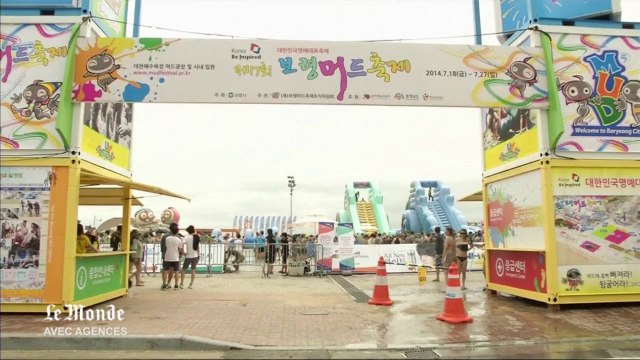 Fête de la boue en Corée du Sud