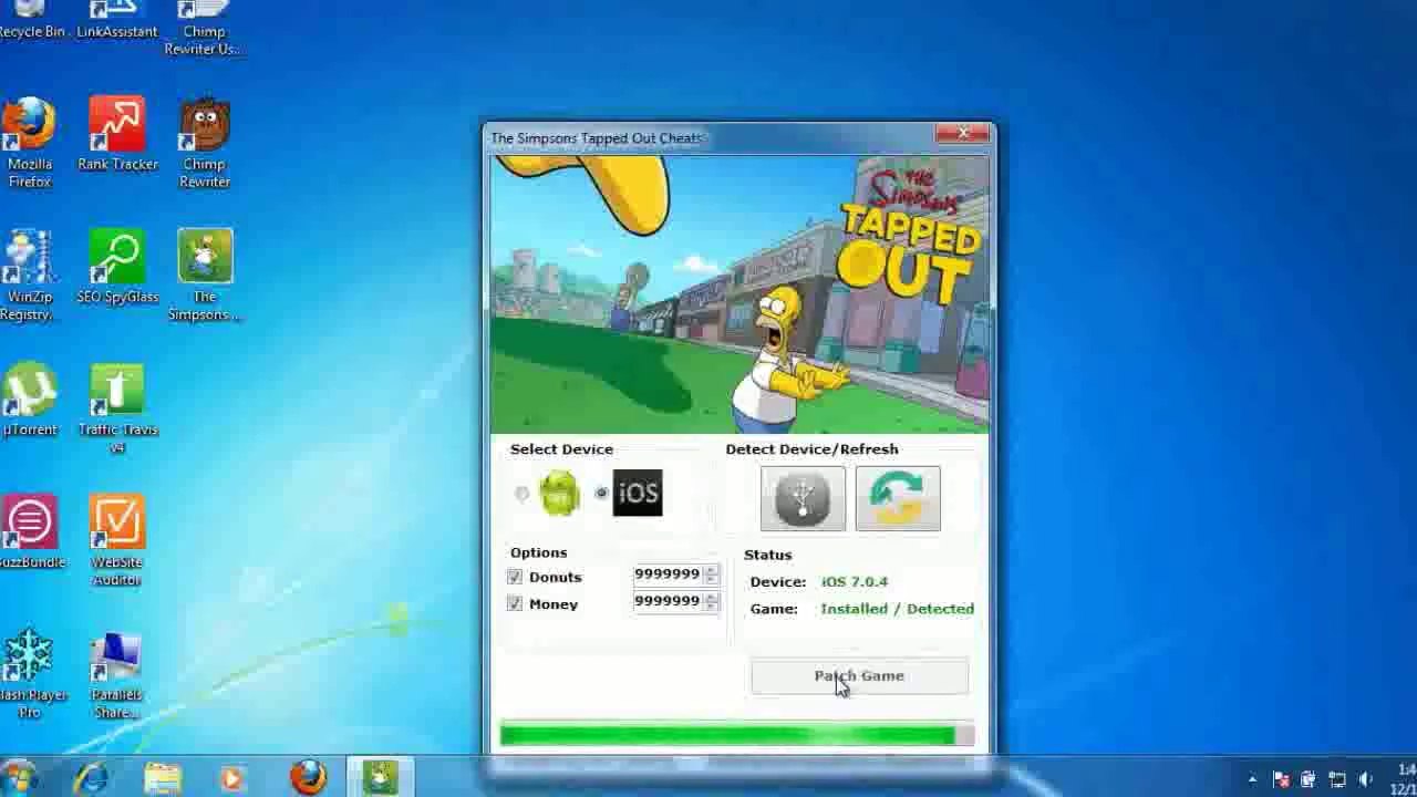 Simpsons tapped out hack