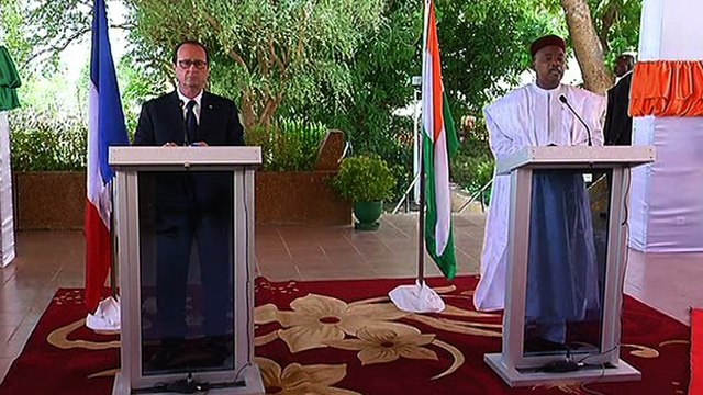 Conférence de presse conjointe avec M. Mahamadou Issoufou, Président de la République du Niger
