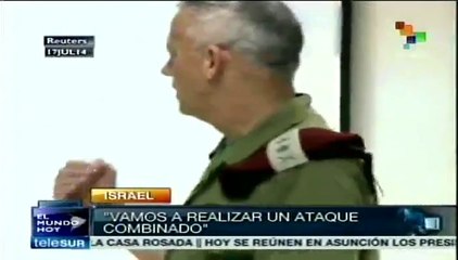 Anuncia Tel Aviv que no detendrá su ofensiva actual contra Gaza