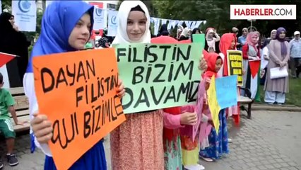 İsrail'in Gazze saldırılarının protesto edilmesi - KOCAELİ/DÜZCE/