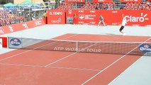 ATP tournoi de Bogota : la drôle d'accolade entre Karlovic et Sela