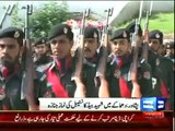 Dunya News - Peshawar blast: Funeral prayers for martyred cop held