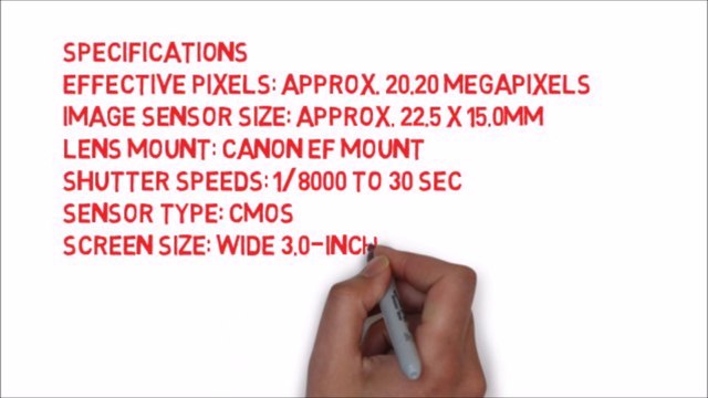 Canon EOS 70D 20.2MP DSLR Camera Body + 18-135MM