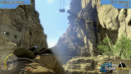 Sniper Elite III - Emplacement des 20 éléments cachés de la mission Usine de Rattes