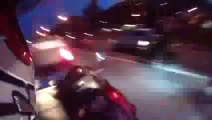 Aggressive Bikers Attack and get PayBack , road rage car revenge