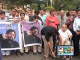 All Karachi Journalists at Karachi Press Club Protests for Releasing Journalist Faiz Ullah who arrest by Afghan Government