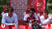 Présentation de Benjamin Moukandjo au Stade de Reims