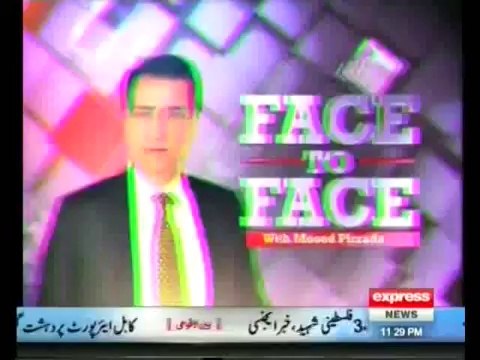 Tahir-ul-Qadri in Face 2 Face With Moeed Pirzada (17th July 2014)