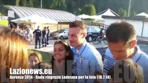 AURONZO 2014 - I tifosi della Lazio chiedono un regalo al figlio di Lotito. E Radu...