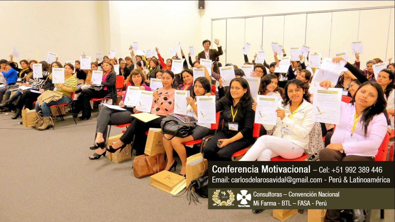 Conferencista Motivacional Colombia - Desde Perú