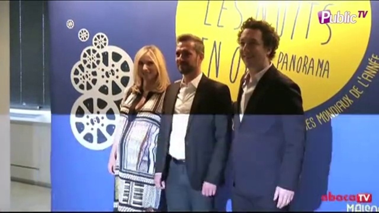 Exclu Vidéo : Léa Drucker radieuse dévoile son baby-bump de 8 mois à l'occasion des "Nuits en Or 2014" !