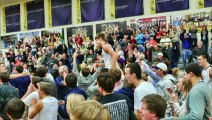 High school basketball team's assist from above