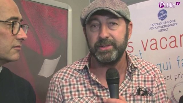 Exclu Vidéo : Kad Merad à fond pour le Secours Populaire Français : C'est un devoir quand on est acteur d'aider !