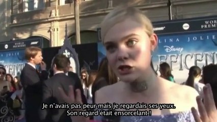 Exclu vidéo : Elle Fanning : rayonnante à la première mondiale de "Maléfique" !
