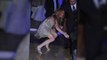 Lindsay Lohan Falls at Italian Gala Event