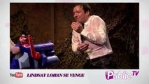 Zapping PublicTV n°634 : Lindsay Lohan : se fait jeter de l'eau en pleine face par Jimmy Fallon !