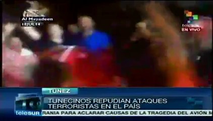 Tunecinos repudiaron ataque terrorista en su país