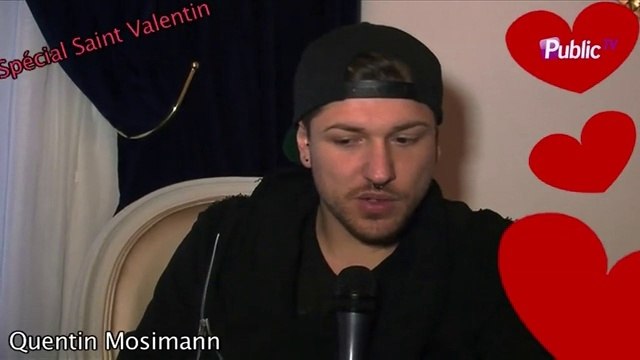 Exclu vidéo : Quentin Mosimann : Ca fait quelques années que je suis célibataire le jour de la Saint Valentin...
