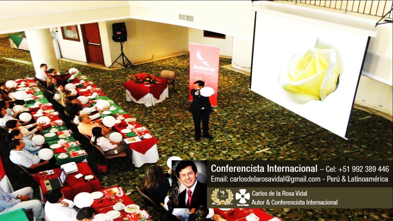 Conferencista Motivacional Internacional
