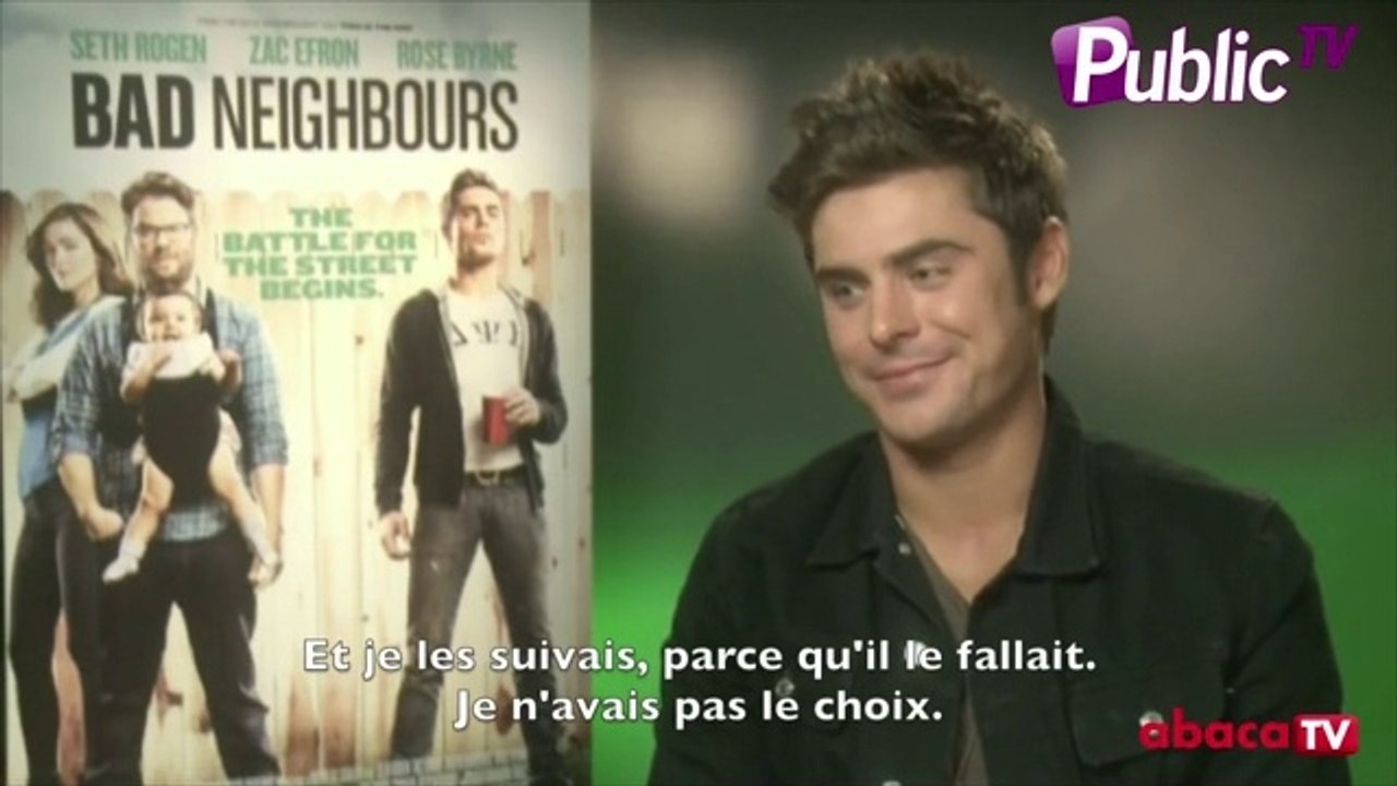 Exclu Vidéo : Zack Efron complètement déjanté  dans Nos Pires Voisins !