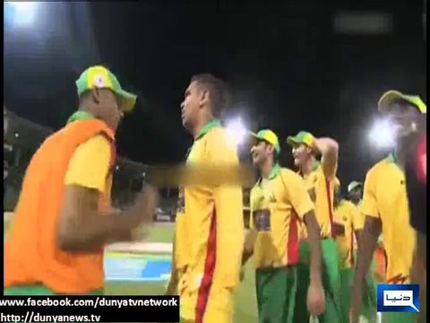 Dunya News - West Indies spinner Sunil Narine bowls T20's first maiden Super Over