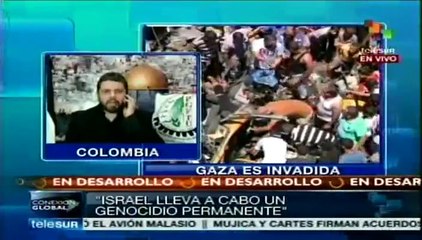 Sergio Tapia: En 1948 decidió Israel exterminar la nación palestina