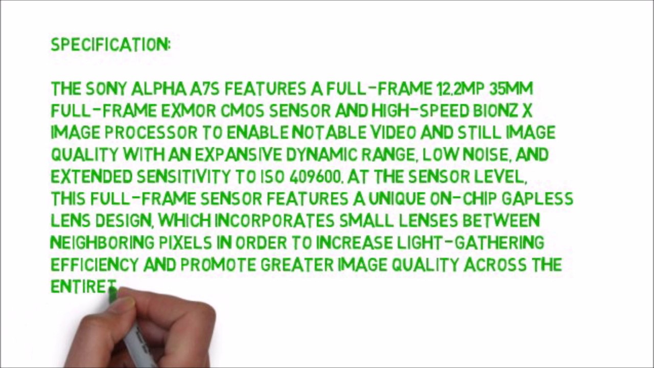 Sony Alpha A7s Body.mov