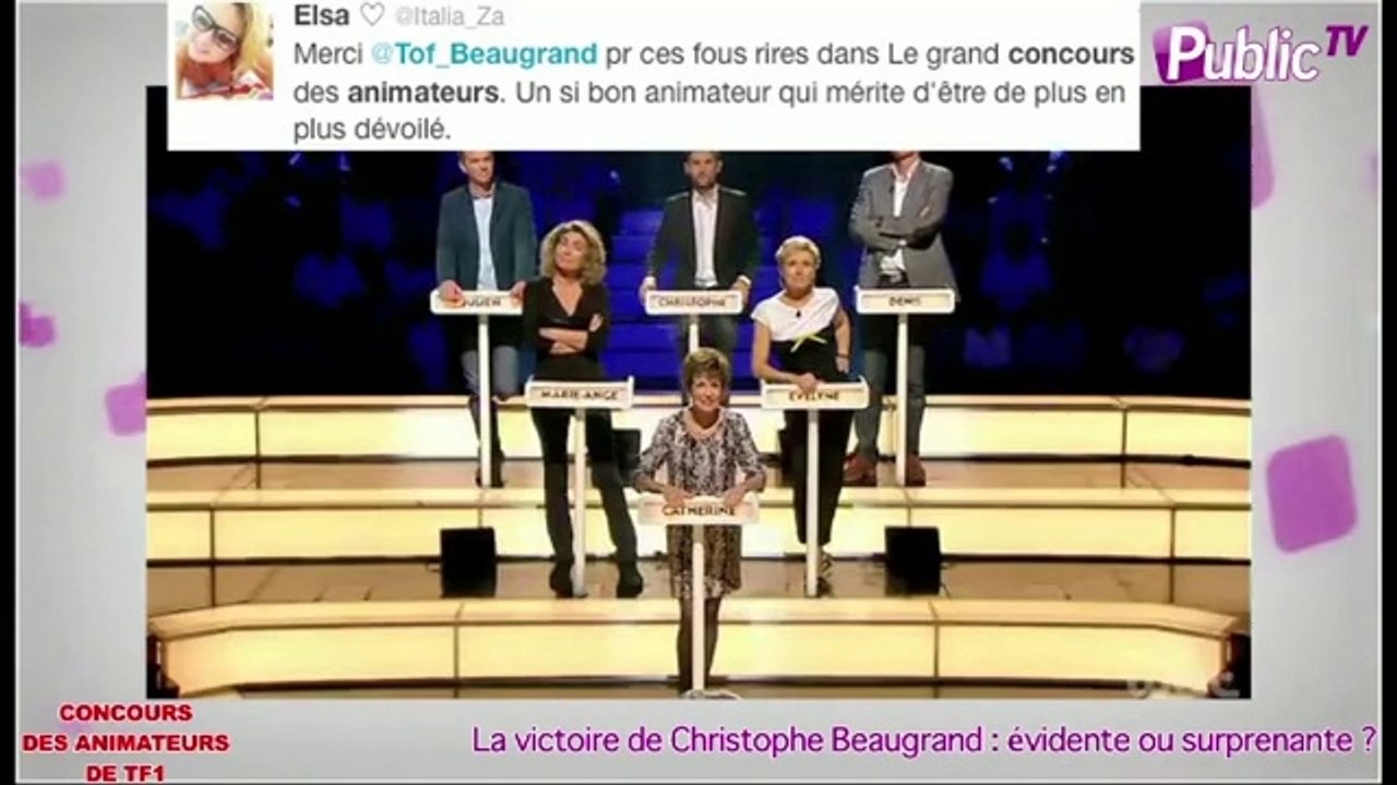 Public Zap : Christophe Beaugrand remporte le Grand concours des animateurs : évident ou surprenant ?