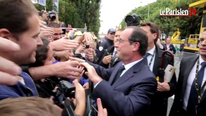 Le merveilleux bain de foule de François Hollande